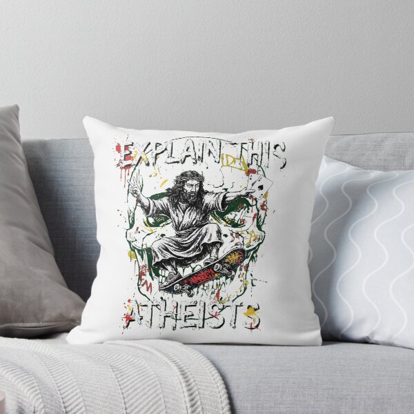 Item preview, Explain This Atheists Poker Jesus Skateboard Art Poker T-shirt designed and sold by inkfluenceart.