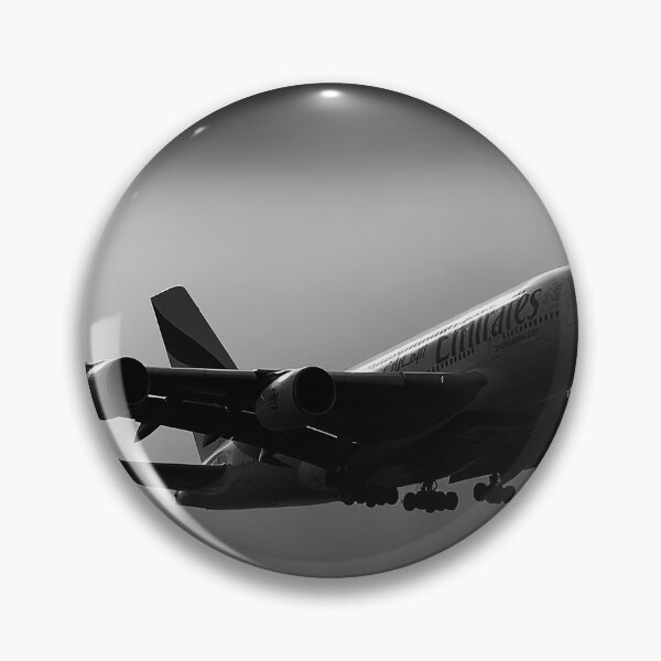 Item preview, Emirates A380 - Aviation in Monochrome designed and sold by Skyframe Aviation.