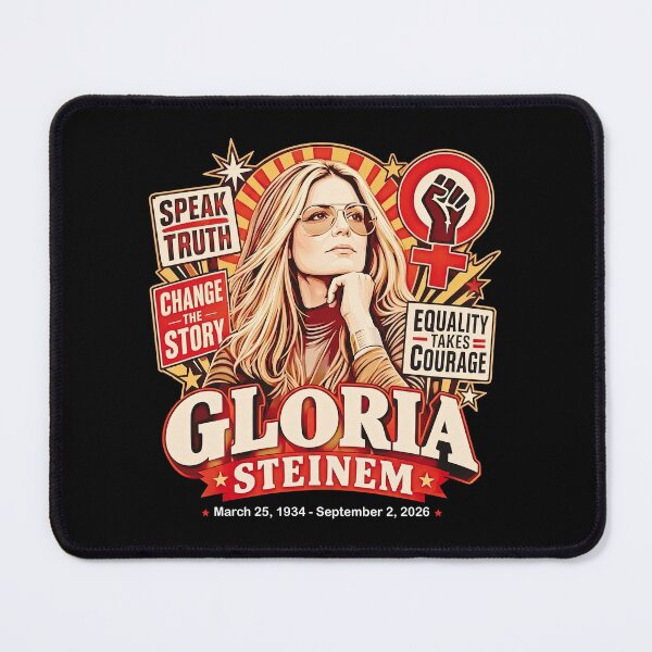 Item preview, Gloria Steinem speak truth change the story equality takes courage designed and sold by Thudesign85.