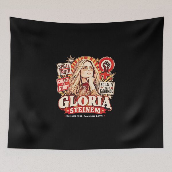 Item preview, Gloria Steinem speak truth change the story equality takes courage designed and sold by Thudesign85.