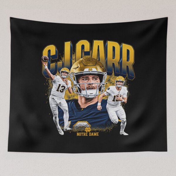 Item preview, Notre Dame CJ Carr Face designed and sold by Renographicss.