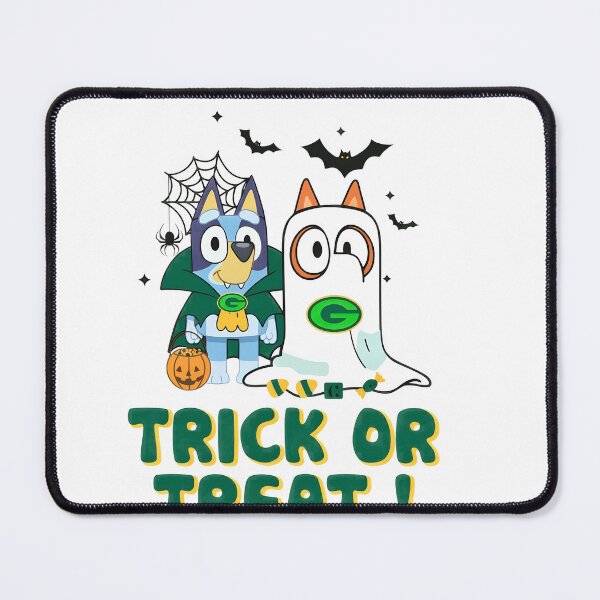Item preview, Bluey Bingo Halloween Trick Treat Green Bay Packers designed and sold by ew7987049.