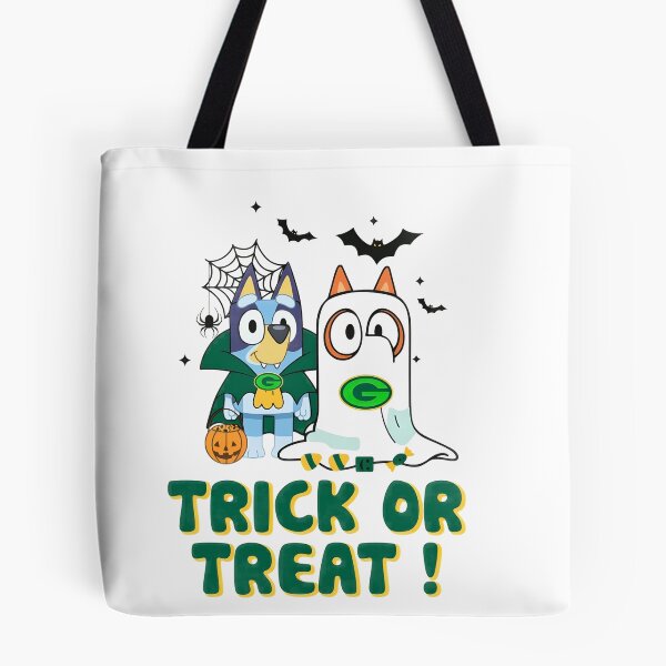 Item preview, Bluey Bingo Halloween Trick Treat Green Bay Packers designed and sold by ew7987049.