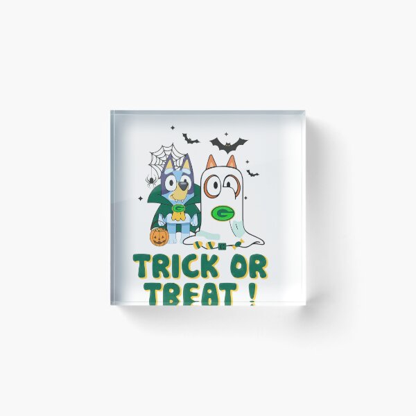 Item preview, Bluey Bingo Halloween Trick Treat Green Bay Packers designed and sold by ew7987049.