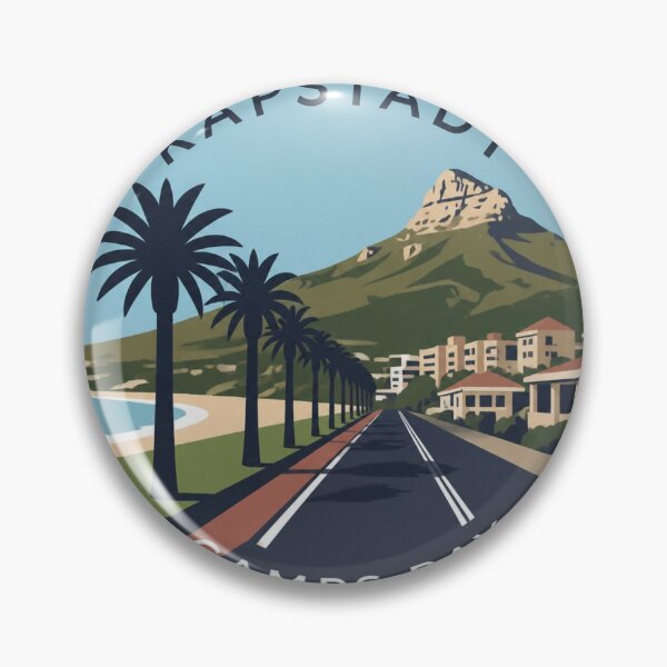 Artikelvorschau, Camps Bay – Lions Head – Kapstadt – Kapstadt entworfen und verkauft von The Digital Compass.