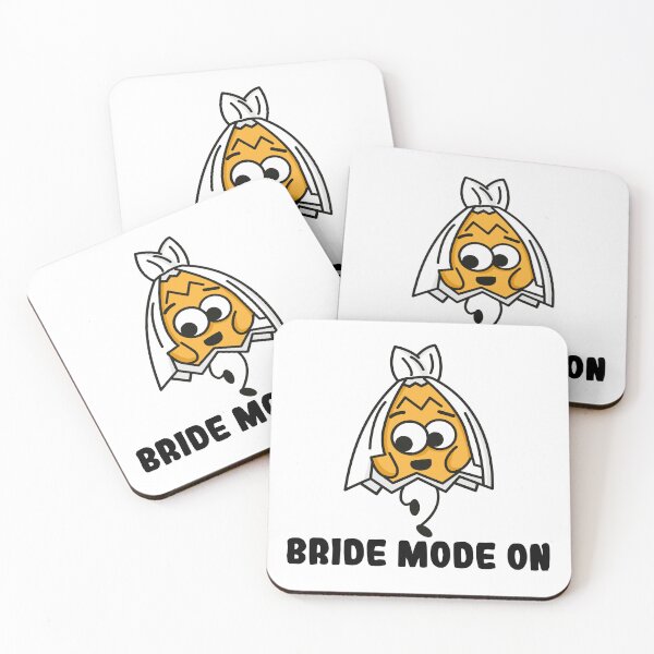 Item preview, Bride Mode On | Funny Wedding Character designed and sold by Creatory.studio.