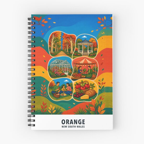 Item preview, Orange Colour City Autumn Harvest Life designed and sold by Print My Town.