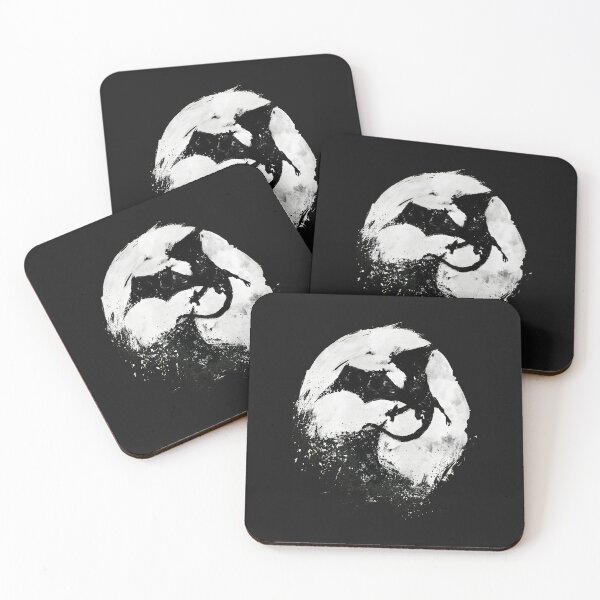 Item preview, Dragon Moon Abstract Ink Wash  designed and sold by CHARLHEELER.
