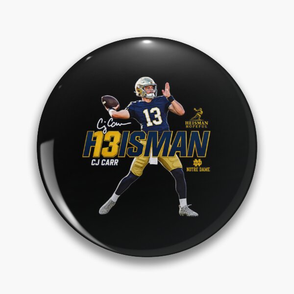 Item preview, Notre Dame Football CJ Carr Game Face designed and sold by Renographicss.