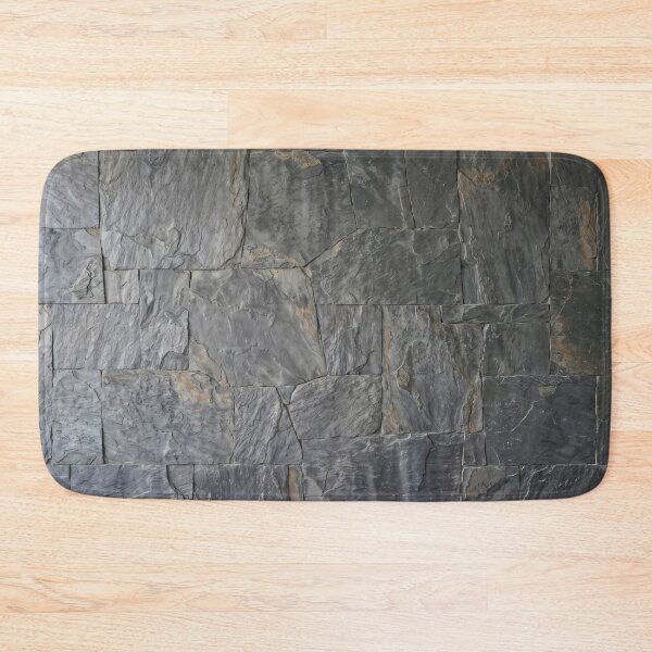Item preview, Rustic Gray Stone Slates Minimalist Natural Photo and Webcam Backdrop HD designed and sold by bard-art.