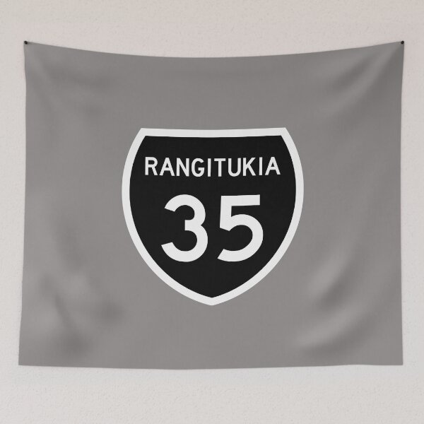 Item preview, Rangitukia highway 35 - Black designed and sold by MY NEW ZEALAND.