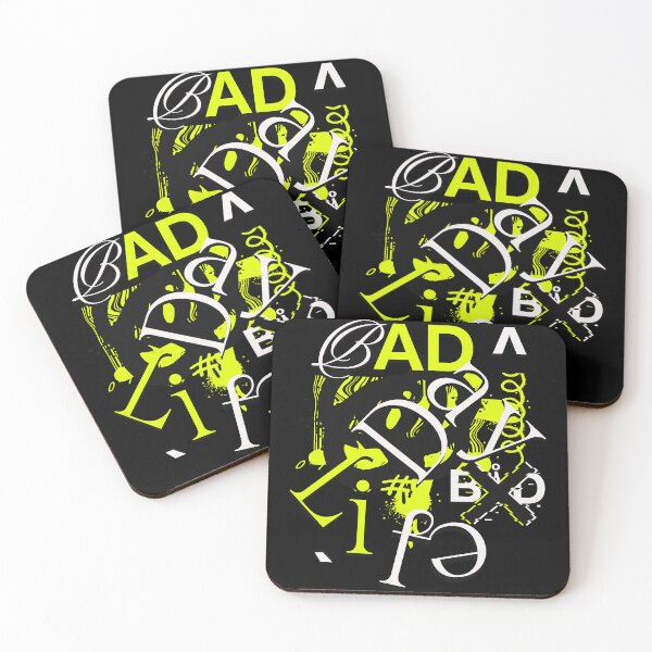 Item preview, Bad Day Bad Life Chaos Urban T-Shirt, Grunge Humor Graphic designed and sold by baretyas.