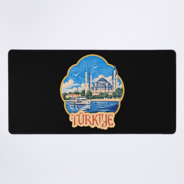 Item preview, Turkiye Travel Vintage Istanbul Turkey Blue Mosque designed and sold by BarnettemarArts.