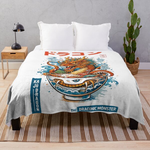 Item preview, Kaiju Dragon Ramen Bowl Poster designed and sold by Matinez Pink.