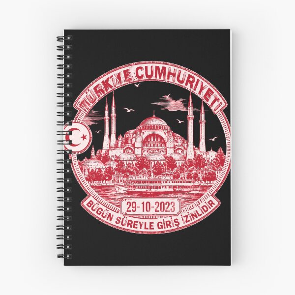 Item preview, Passport Stamp Istanbul Türkiye Vintage Blue Mosque designed and sold by BarnettemarArts.