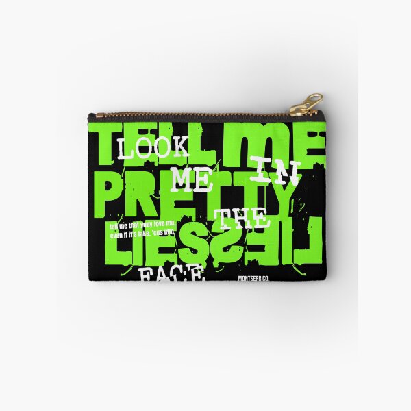 Item preview, Tell Me Pretty Lies Neon Streetwear T-Shirt, Y2K Grunge Tee designed and sold by vec4u.