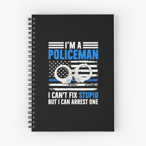 Item preview, Policeman Arrest Stupid American Flag Handcuffs Law Enforcement designed and sold by ziehmoukyles.