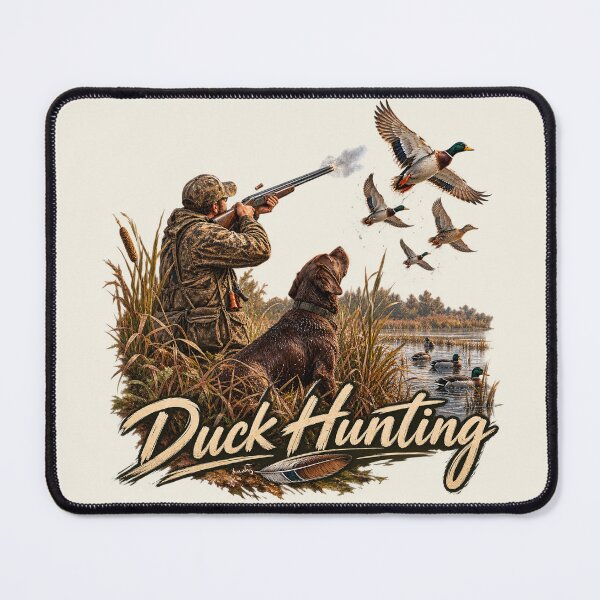 Item preview, Duck Hunting Logo – Labrador Retriever, Duck Hunter & Waterfowl Hunting Emblem designed and sold by TammyHunterArt.
