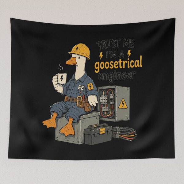 Item preview, Electrical Engineer Goose Funny Engineering Student designed and sold by BeckhamI-ngram.