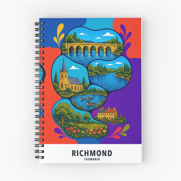 Item preview, Richmond Tasmania Bridge Church Coal River designed and sold by Print My Town.