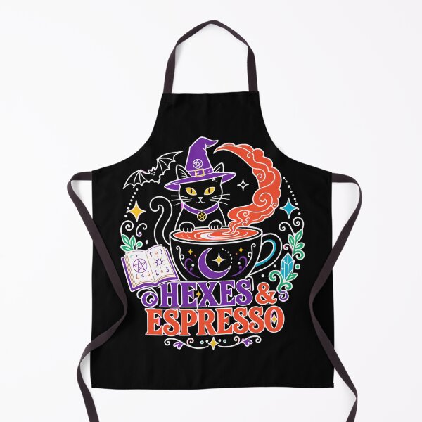 Item preview, Witchy Halloween Cat Coffee | Hexes and Espresso designed and sold by Uglyandcute.