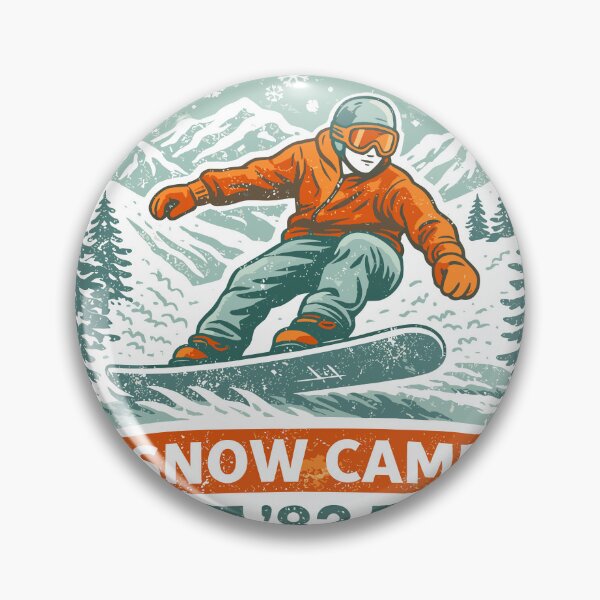 Item preview, Telluride Snow Camp Snowboard Poster designed and sold by Matinez Pink.