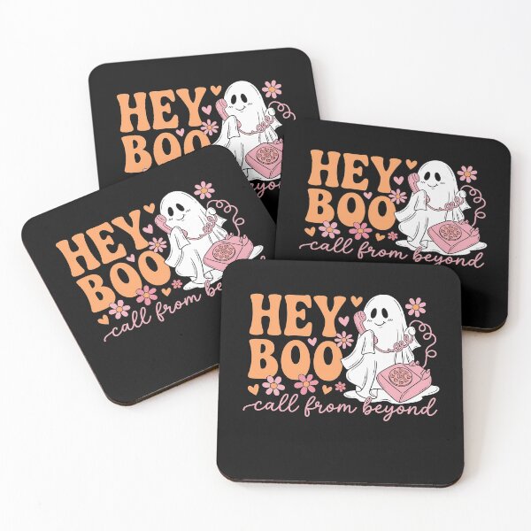 Item preview, Hey Boo Cute Retro Halloween Ghost Girls Kids designed and sold by KroghDs.