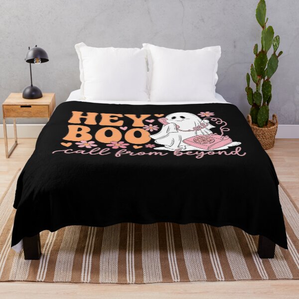 Item preview, Hey Boo Cute Retro Halloween Ghost Girls Kids designed and sold by KroghDs.