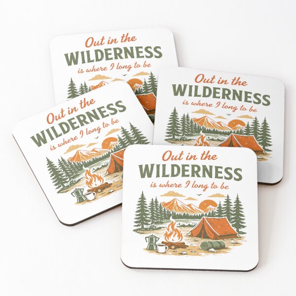 Item preview, Out in the Wilderness Poster designed and sold by Matinez Pink.