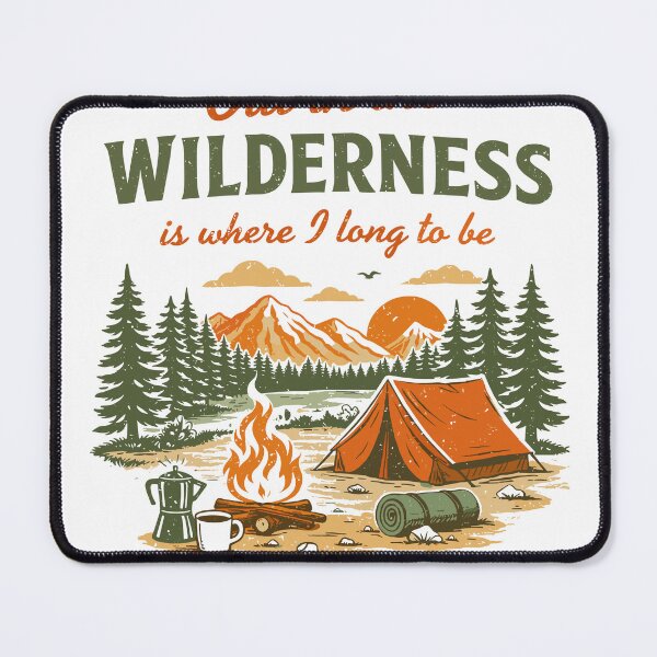 Item preview, Out in the Wilderness Poster designed and sold by Matinez Pink.