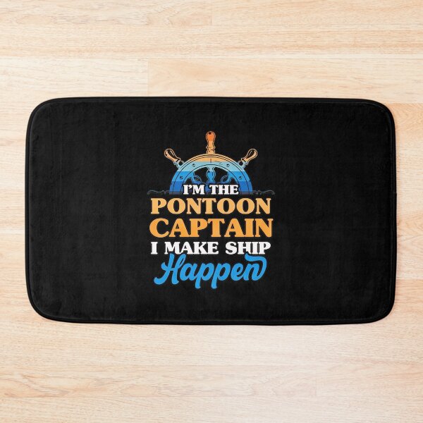 Item preview, Pontoon Captain Ship Happen Humor Boating Gift designed and sold by disheragmorgan.