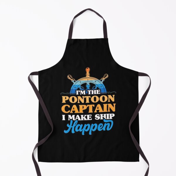Item preview, Pontoon Captain Ship Happen Humor Boating Gift designed and sold by disheragmorgan.