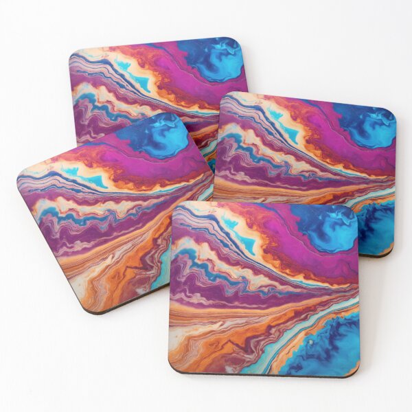 Item preview, Colorful Fluid Art  designed and sold by shelteredinside.