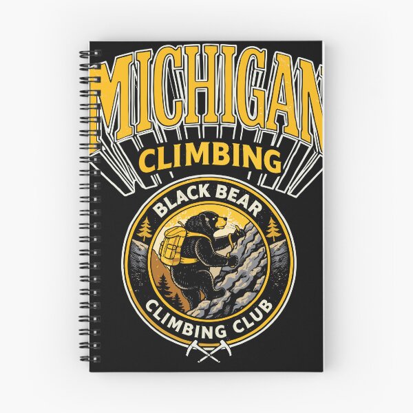 Item preview, Michigan Black Bear Climbing Poster designed and sold by Matinez Pink.