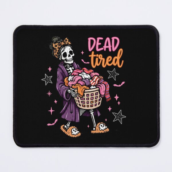 Item preview, Dead Tired Skeleton Mom Halloween designed and sold by KroghDs.