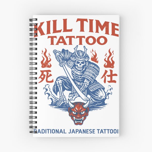 Item preview, Kill Time Tattoo Poster designed and sold by Matinez Pink.