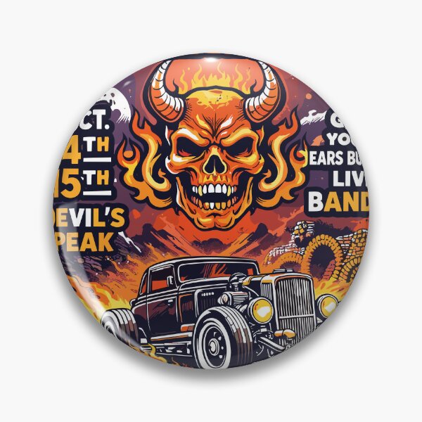 Item preview, Hellfire Car Show Poster designed and sold by Matinez Pink.