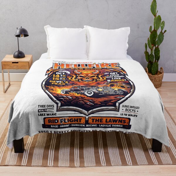 Item preview, Hellfire Car Show Poster designed and sold by Matinez Pink.