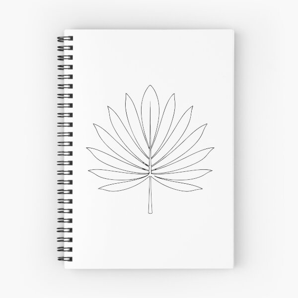Item preview, Palm Leaf Detailed 1 Line Art Gift designed and sold by OneLine Studio.