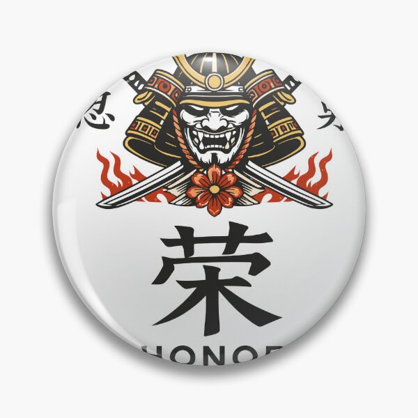 Item preview, Samurai Honor Crest Poster designed and sold by Matinez Pink.
