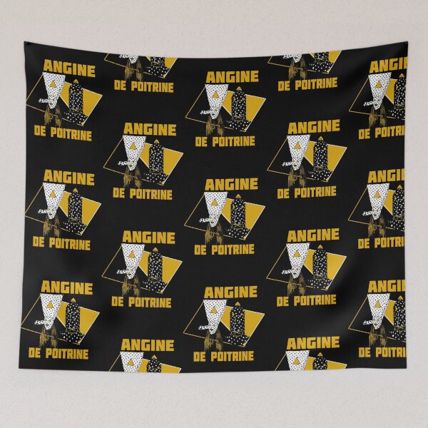 Item preview, Angine De Poitrine Vintage Medical Anatomy Dark Humor designed and sold by Blumensdiary0.