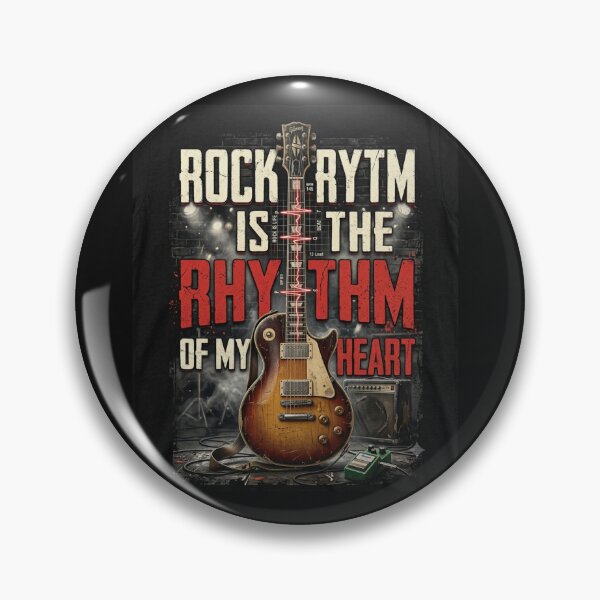 Item preview, Copy of Rock is the Rhythm of My Heart | Vintage Electric Guitar ECG T-Shirt designed and sold by ArthurShu.