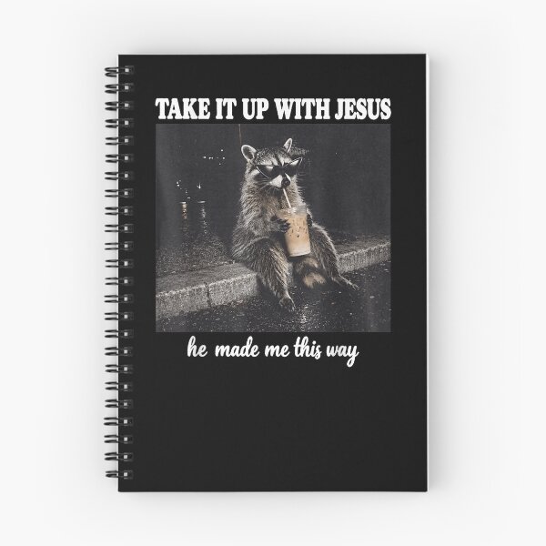 Item preview, Take It Up With Jesus He Made Me This Way designed and sold by marlo-quade.