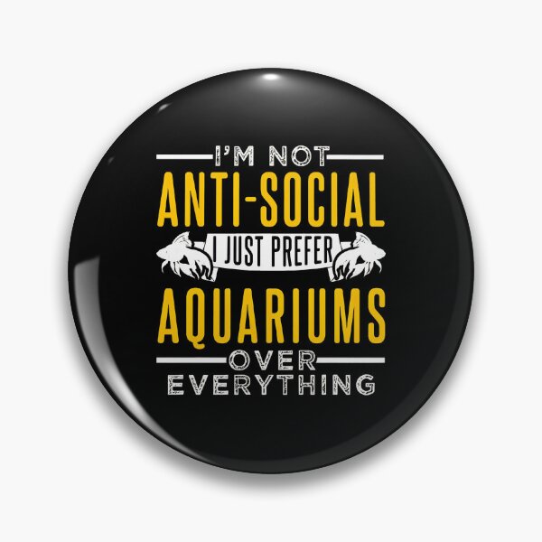 Item preview, Prefer Aquariums Over Everything Funny Fish Lover Gift designed and sold by disheragmorgan.