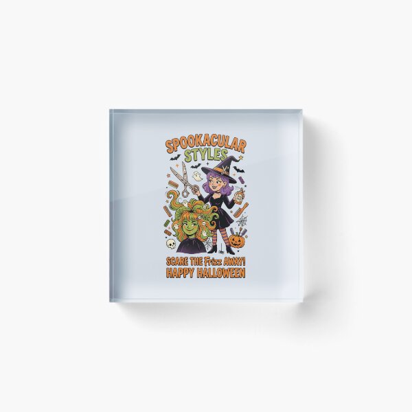 Item preview, Scare the frizz away! - Halloween for hairdressers designed and sold by ParadoxParadox.