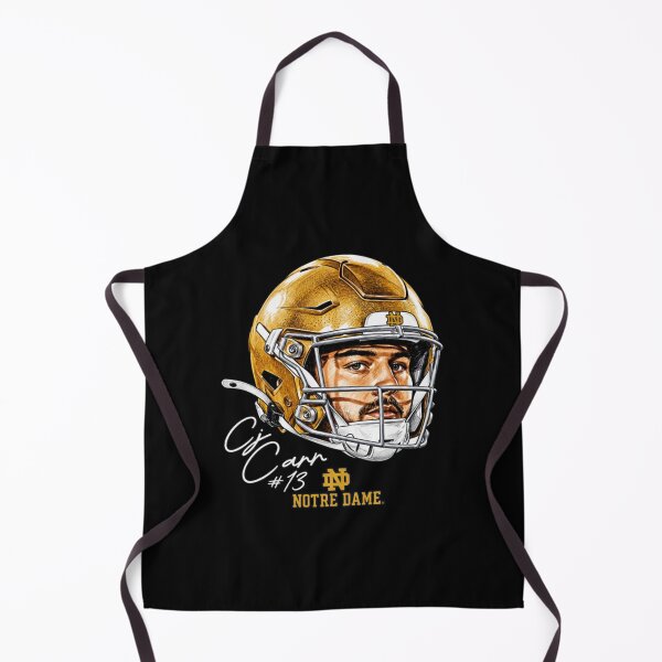 Item preview, Notre Dame NCAA Football CJ Carr - Game Face designed and sold by Renographicss.