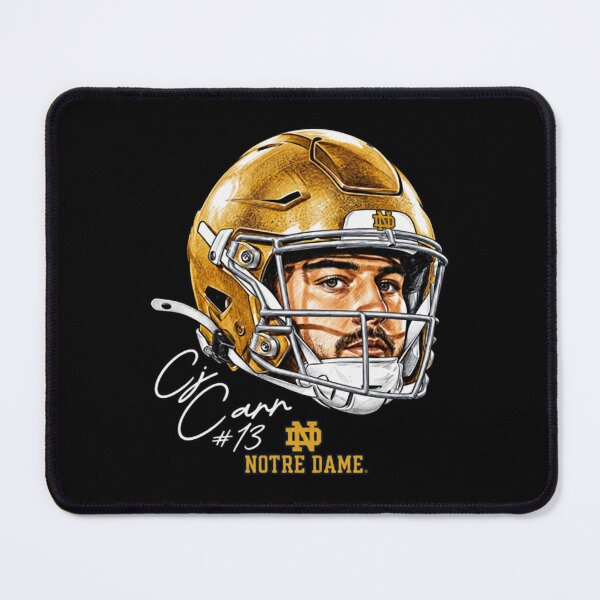 Item preview, Notre Dame NCAA Football CJ Carr - Game Face designed and sold by Renographicss.