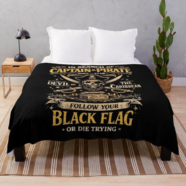Item preview, Pirate Black Flag Poster designed and sold by Matinez Pink.