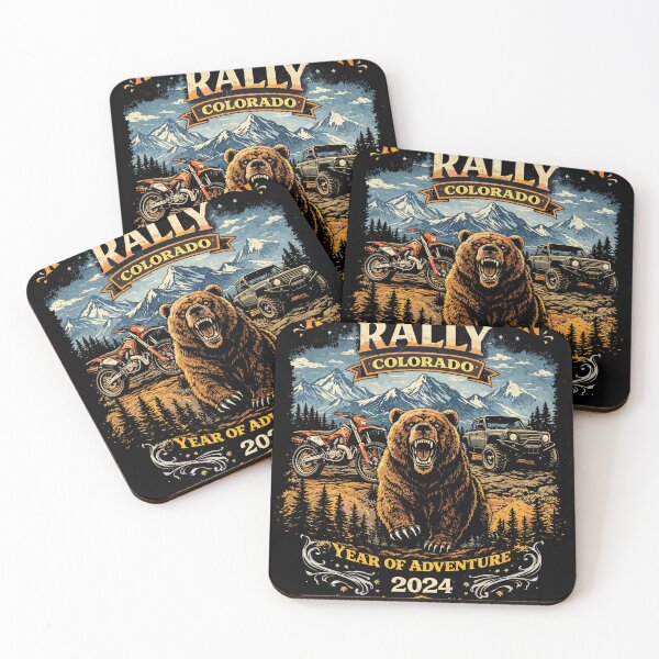 Item preview, Rocky Mountain Rally Poster designed and sold by Matinez Pink.