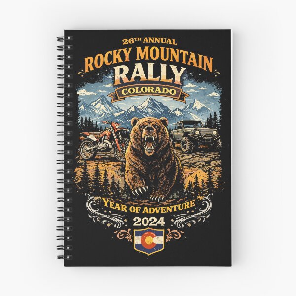 Item preview, Rocky Mountain Rally Poster designed and sold by Matinez Pink.